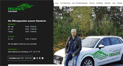 Desktop Screenshot of fahrschule-pegasus.de